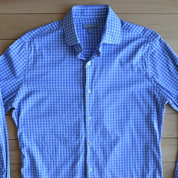 Peter Millar Button Down Shirt Size M - Picture 2 of 5